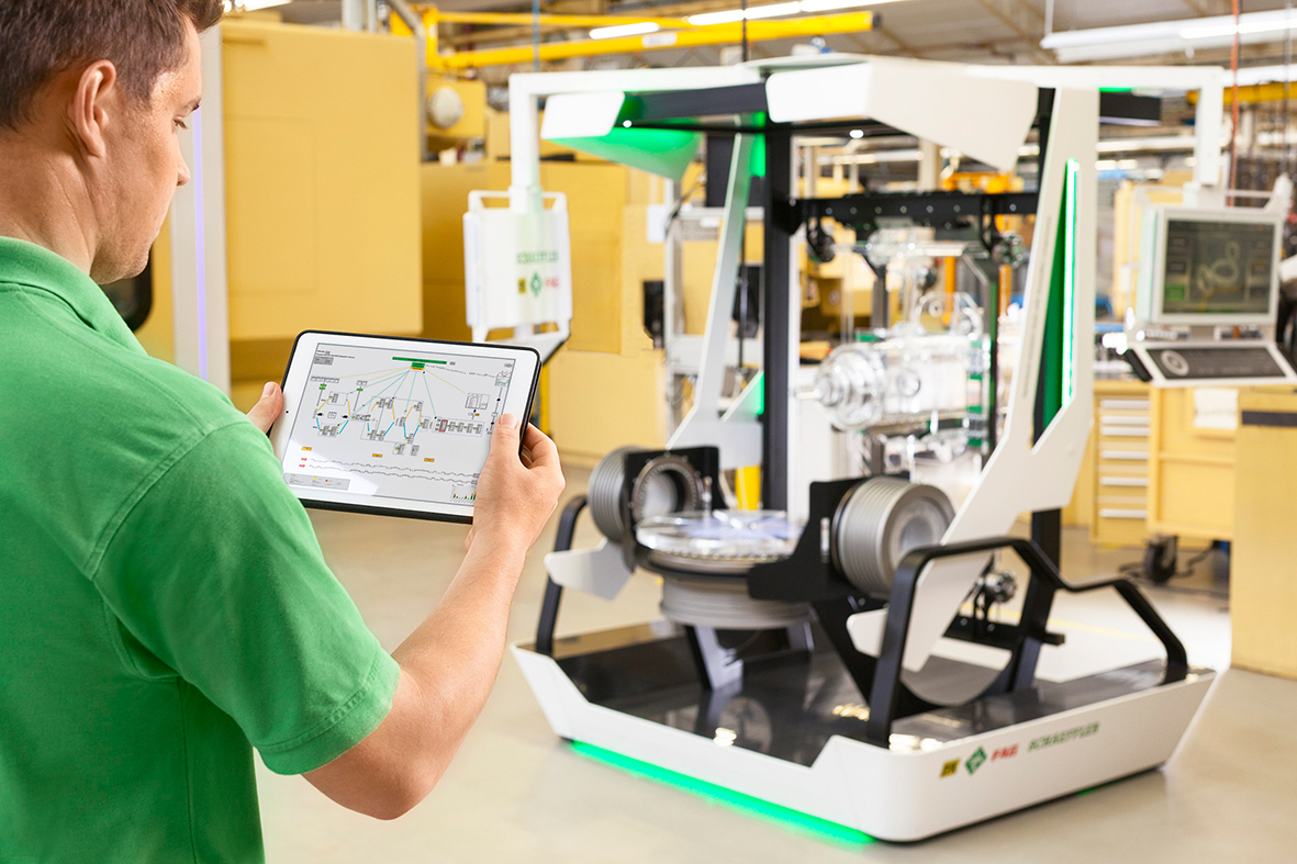 不僅生產(chǎn)加工設(shè)備需要數(shù)字化，生產(chǎn)環(huán)境的改善也需要通過數(shù)字化的信息來實現(xiàn)。